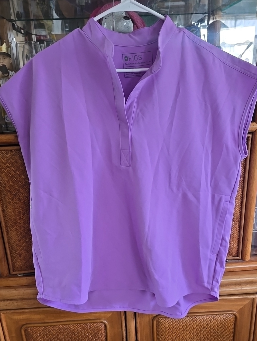 FIGS RAFAELA OVERSIZED SCRUB TOP